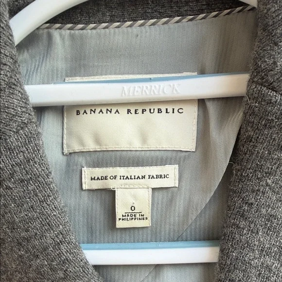 Banana Republic Charcoal Blazer - Picture 2 of 5